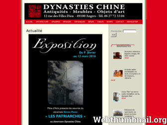 dynastieschine.fr website preview