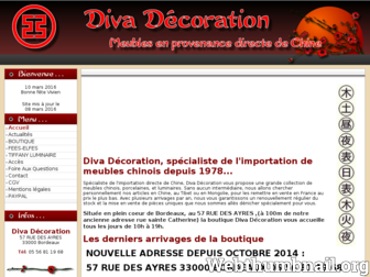 divadecoration.com website preview