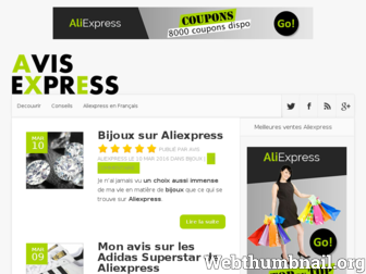 avis-express.com website preview