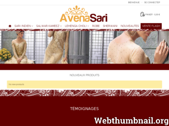 avena-sari.com website preview