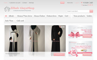 jilbab-abayashop.fr website preview