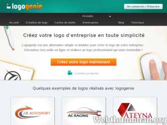 logogenie.fr website preview