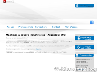 machineacoudre-merrow.fr website preview