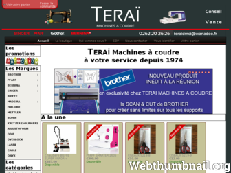 terai-machinesacoudre.com website preview