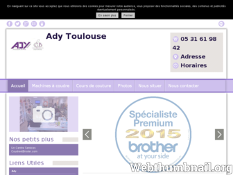 ady-toulouse.fr website preview