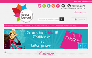 lecactusbavard.com website preview
