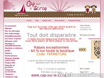 cap-sur-le-scrap.ch website preview