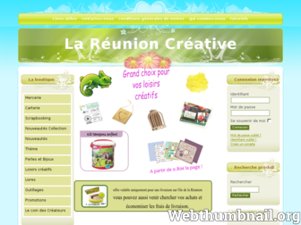 lareunioncreative.fr website preview