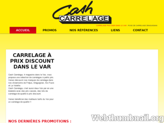 cashcarrelage.fr website preview