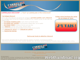 carrelagediscount.fr website preview