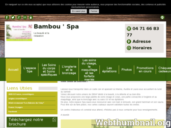 institut-de-beaute-bambouspa.fr website preview