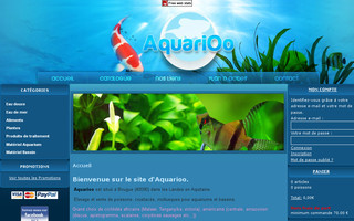 aquarioo.com website preview