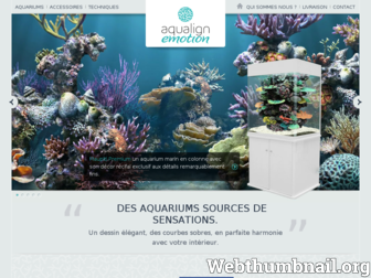 aqualignemotion.com website preview