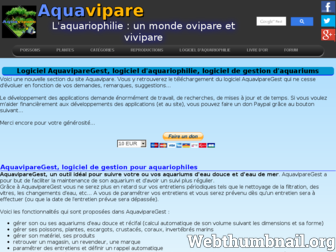 aquaviparegest.aquavipare.fr website preview