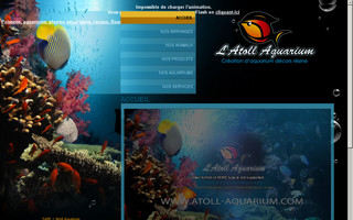 atoll-aquarium.com website preview