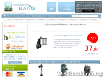 nano-aquarium.com website preview