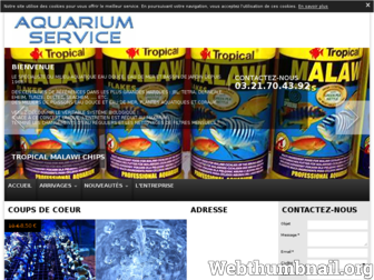 aquarium-service.com website preview