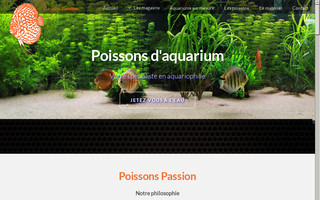 poissonspassion.ch website preview