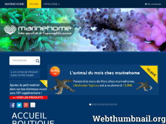marinehome.fr website preview
