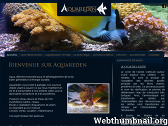 aquareden.fr website preview