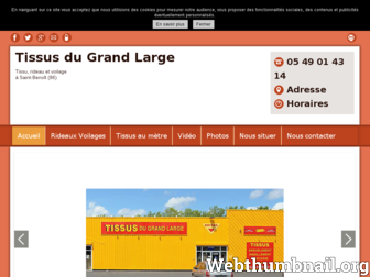 tissus-du-grand-large.fr website preview