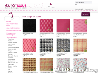 eurotissus.com website preview