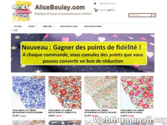 aliceboulay.com website preview