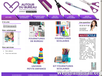 autourdubureau.com website preview