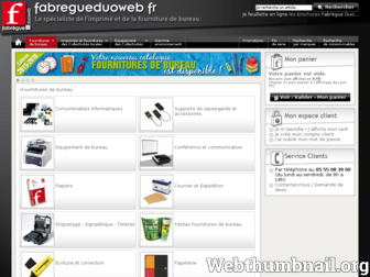 fabregueduoweb.fr website preview