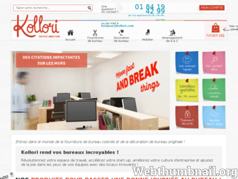 kollori.com website preview