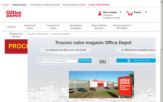 magasins.officedepot.fr website preview