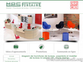 mps-fontaine.fr website preview