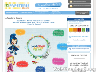 lapapeteriebeaune.com website preview