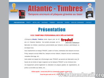 atlantic-timbres.com website preview