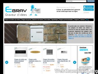 e-grav.com website preview