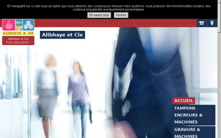 alibhaye-cie.fr website preview