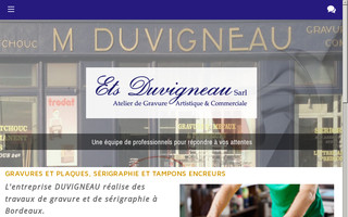 duvigneau33.com website preview