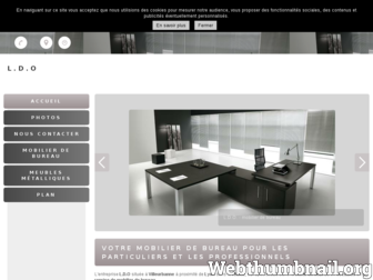 ldo-mobilier-bureau-lyon.fr website preview