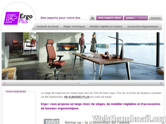 ergoplus.fr website preview