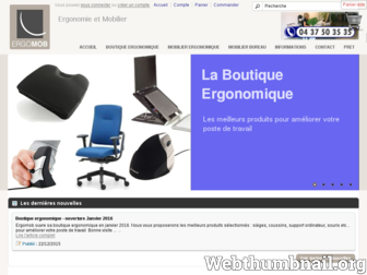 ergomob.fr website preview