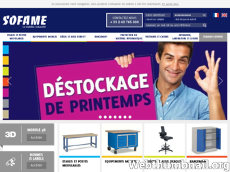 sofame.fr website preview