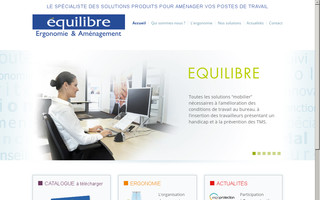 equilibre-france-ergonomie.fr website preview