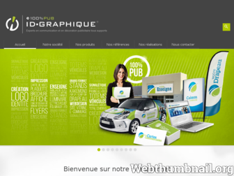 idgraphique.fr website preview