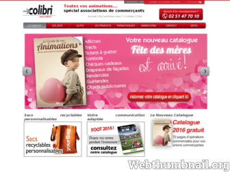 colibri.fr website preview