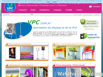 vpc-display.com website preview