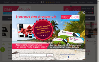 directencre.fr website preview