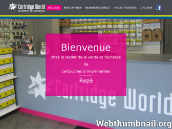 reze.cartridgeworld.fr website preview
