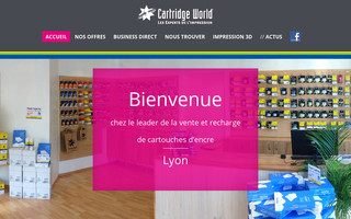 lyon.cartridgeworld.fr website preview