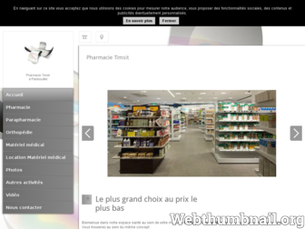 pharmacie-timsit.fr website preview