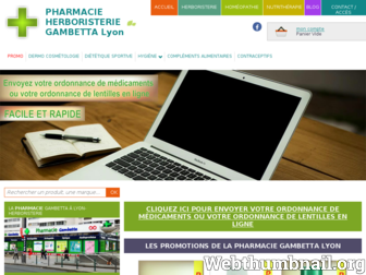 pharmacie-lyon-gambetta.fr website preview
